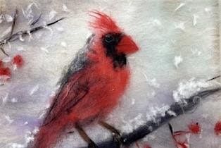 Painting with Wool with Milana & Alla