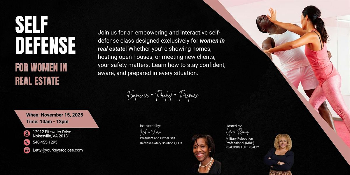 Self Defense for Women in Real Estate