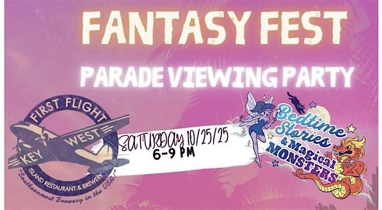 2025 Fantasy Fest Parade Viewing Party @ First Flight