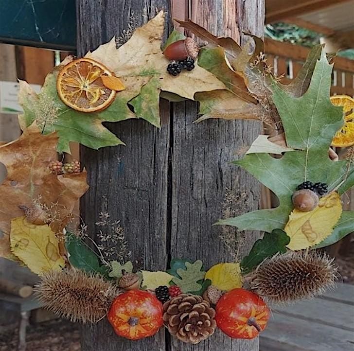Autumnal wreath making at Ryton Pools Country Park