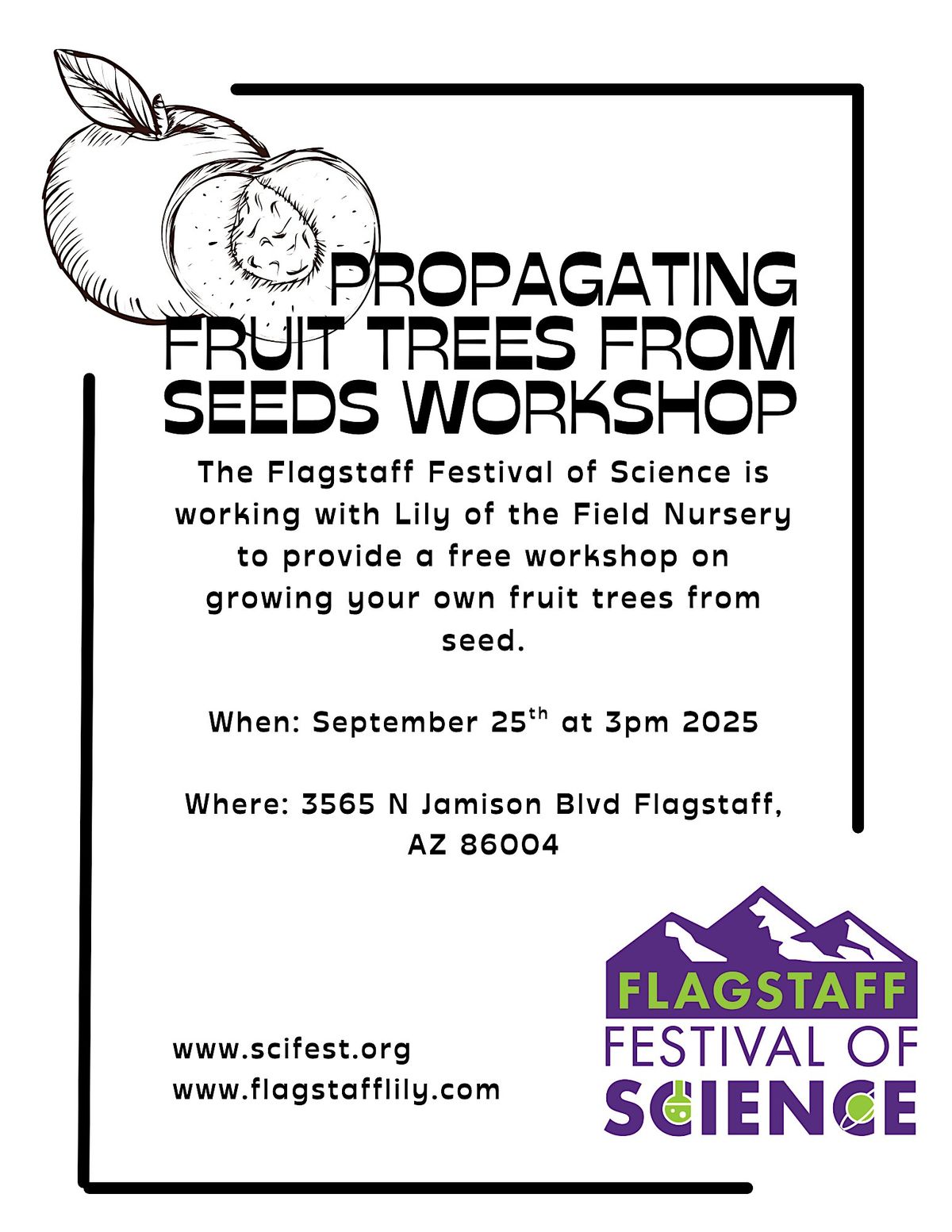 Propagating Fruit Trees from Seed Workshop