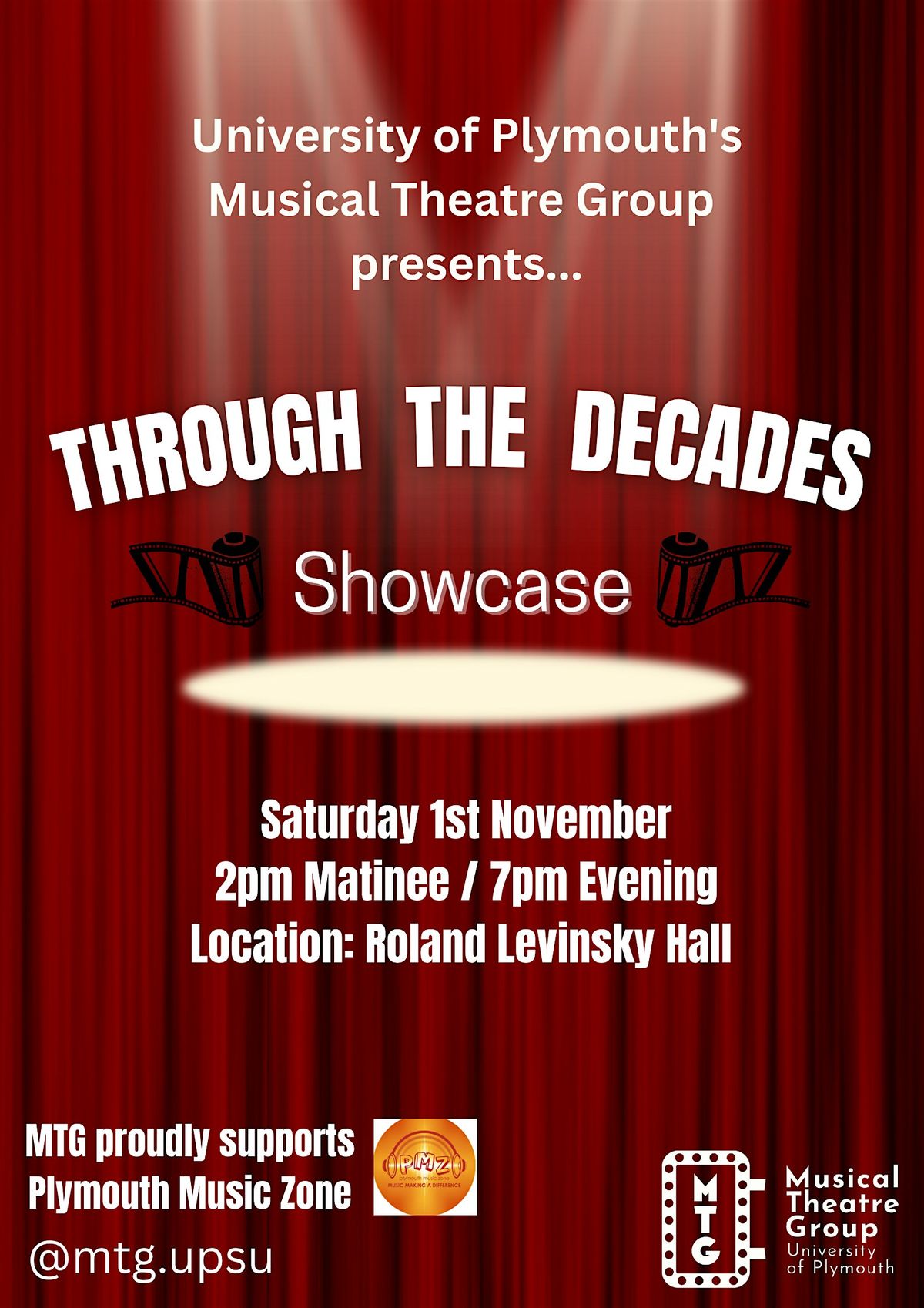 THROUGH THE DECADES SHOWCASE (2PM)