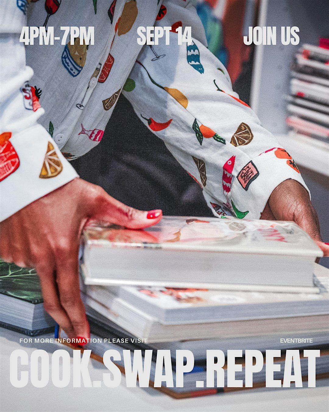 Cook. Swap. Repeat. A cookbook club get-together