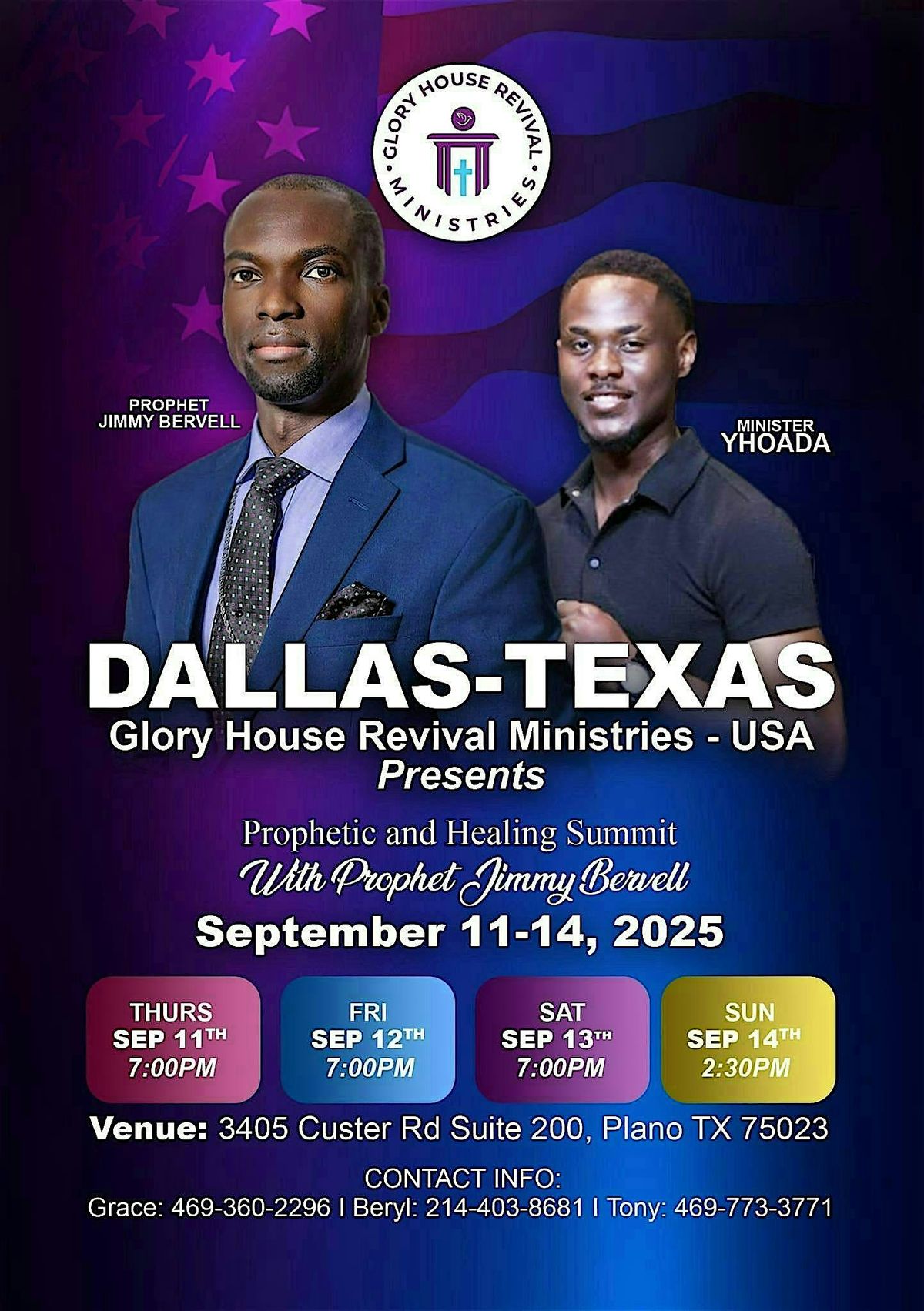 Dallas Prophetic and Healing Conference