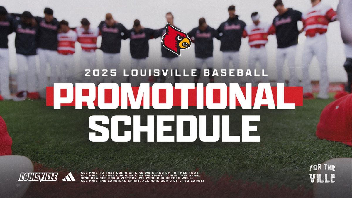 Xavier Musketeers at Louisville Cardinals Baseball