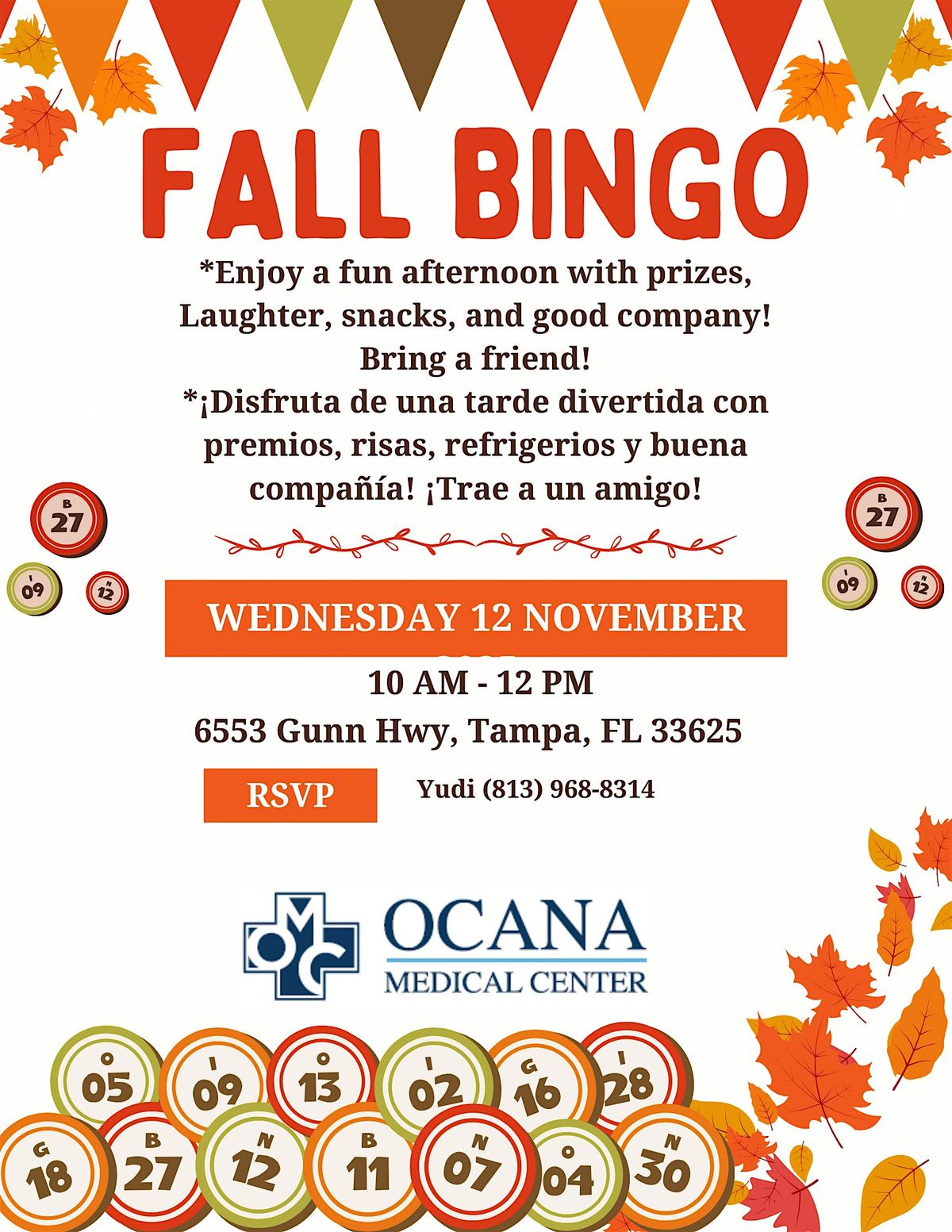 Fall Bingo