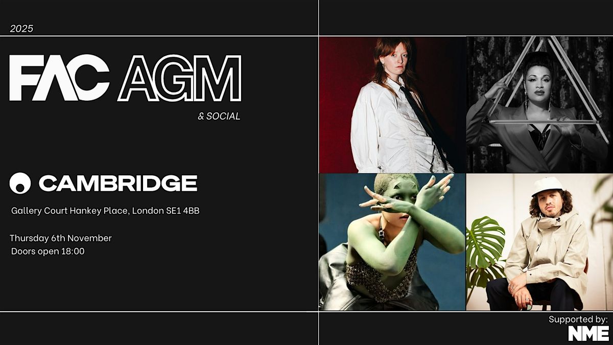 2025 FAC AGM & Social supported by NME