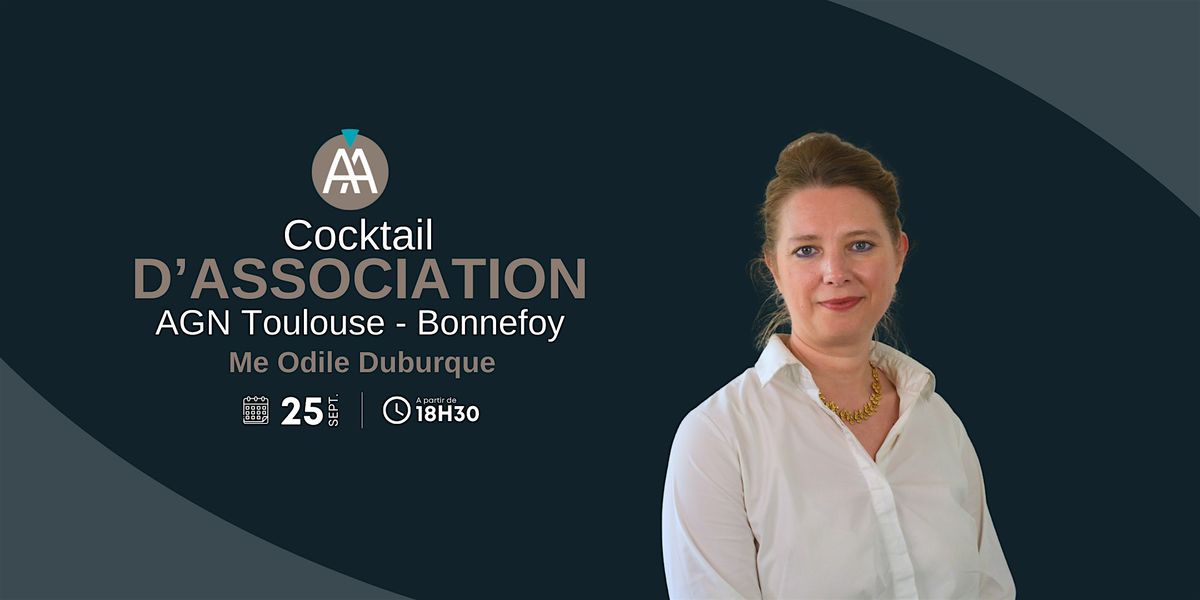 Cocktail d'association - AGN Avocats Toulouse - Jeudi 25 septembre 2025