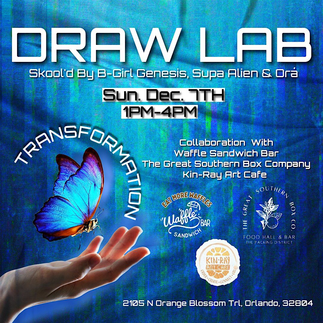 FREE December Drawing Club: Transformation Edition w\/Draw Lab Orlando