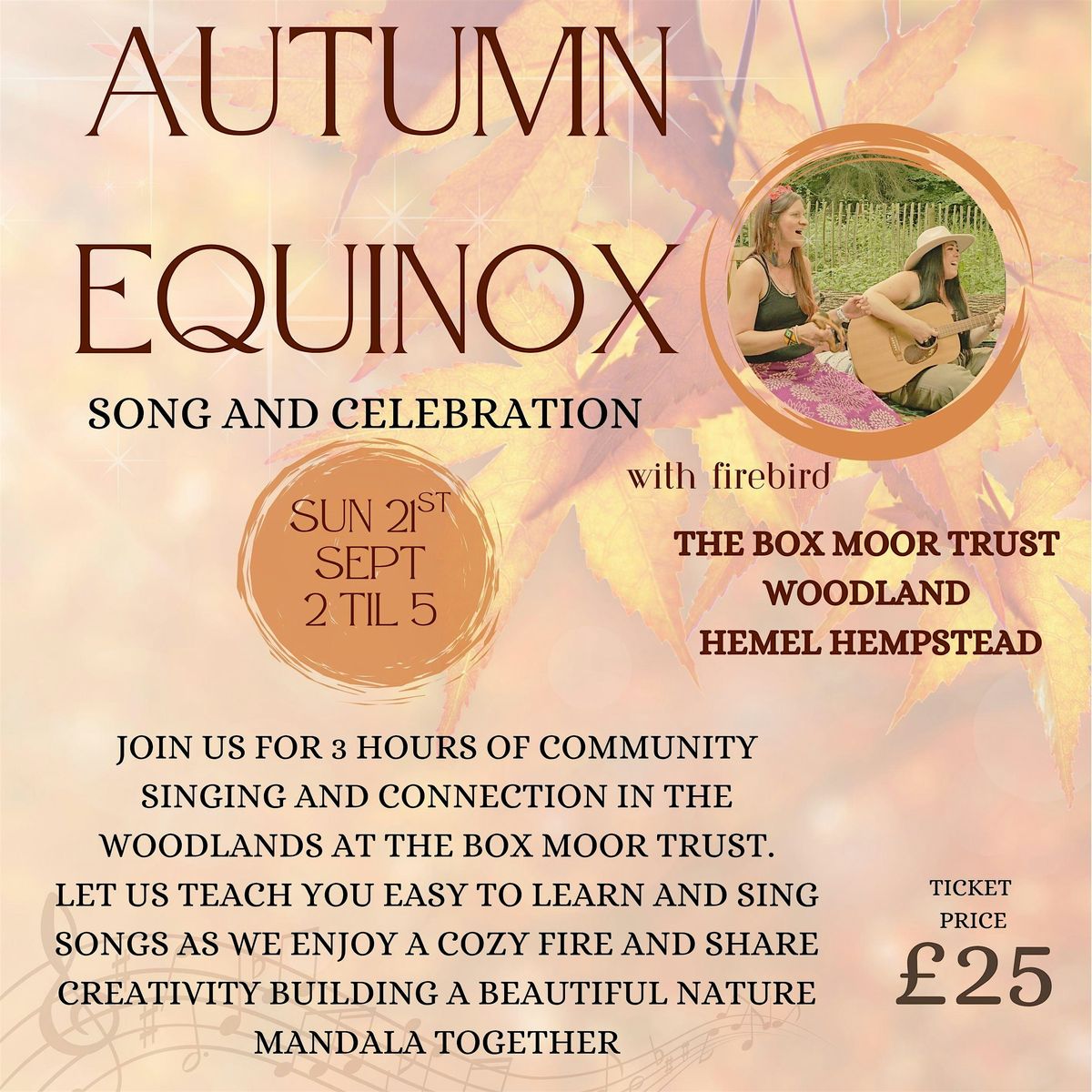 Autumn Equinox Woodland Song and Celebration