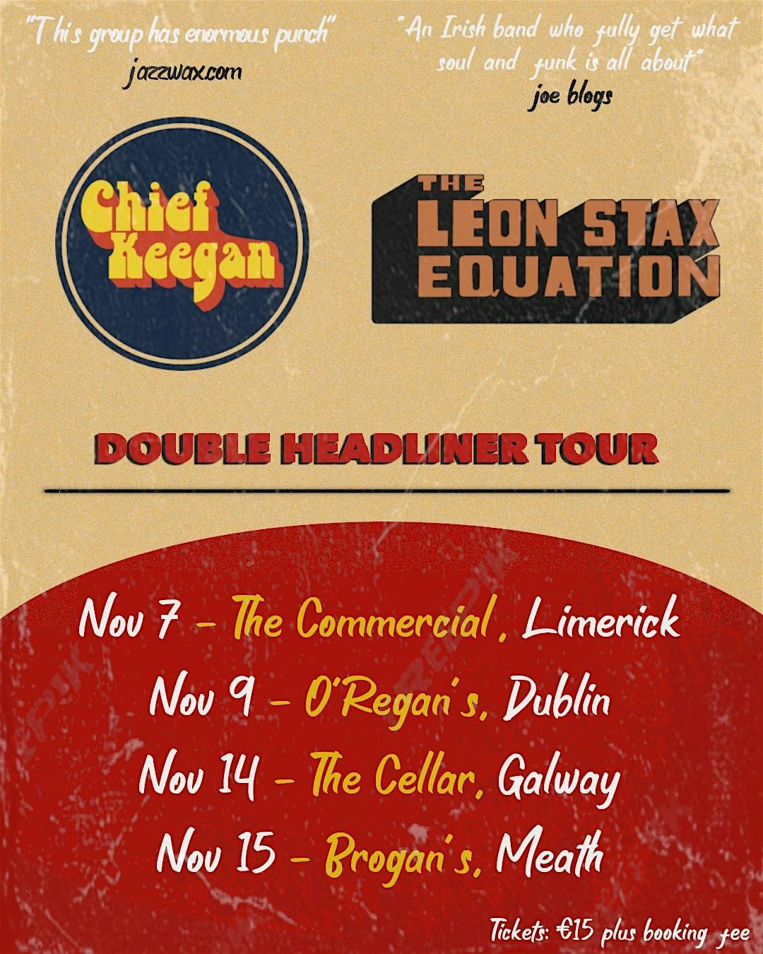 Chief Keegan X The Leon Stax Equation - Double Headliner