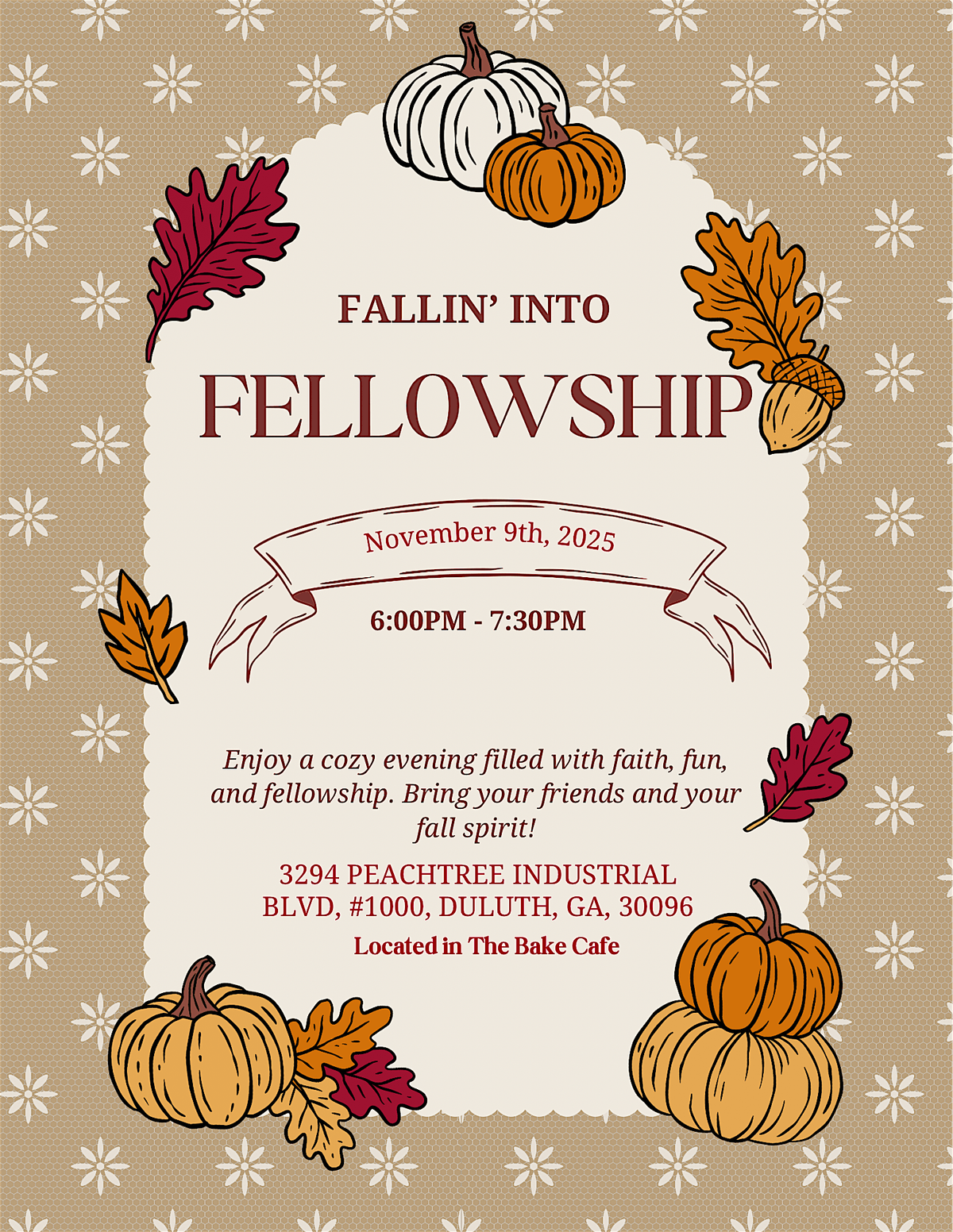 Fallin\u2019 into Fellowship