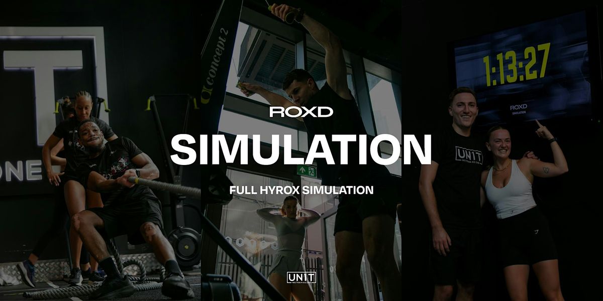 Full HYROX Simulation - ROXD x UN1T Nine Elms