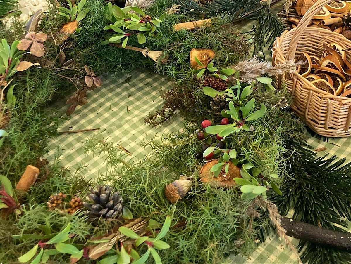 Christmas Wreath-making Workshop at Affinity Devon Outlet.