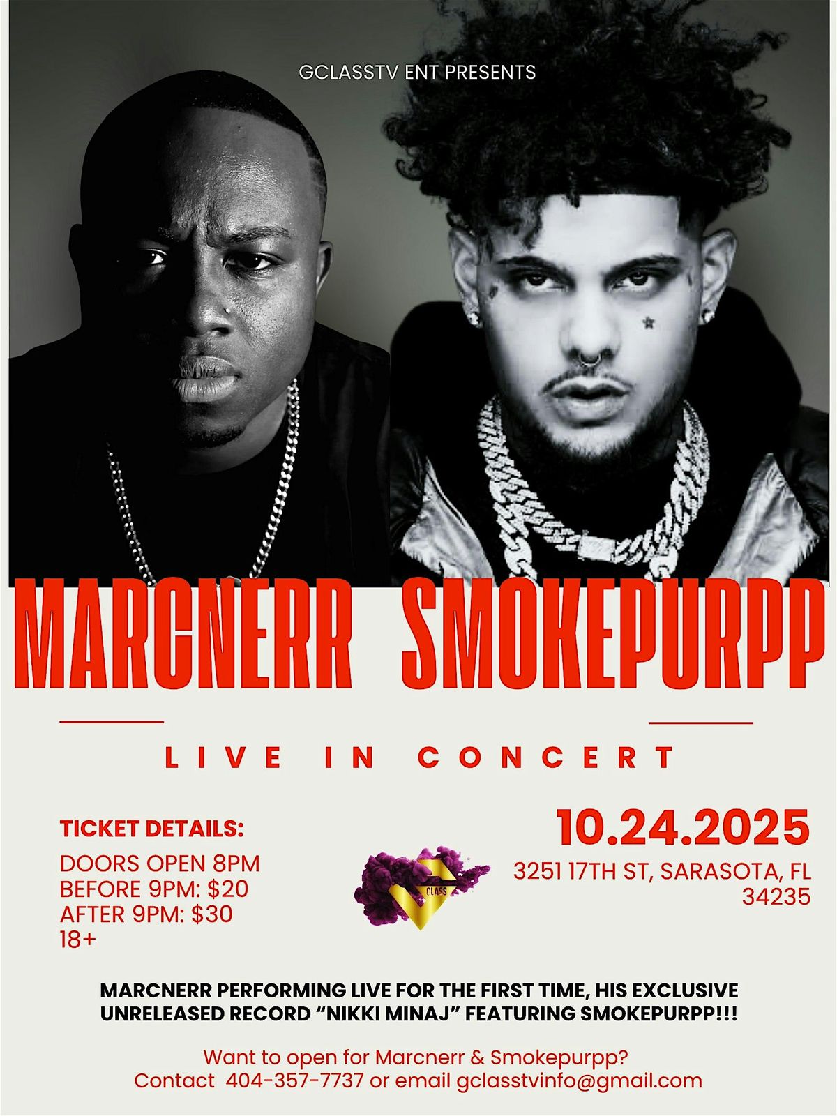 Marcnerr & Smokepurpp Live in Concert
