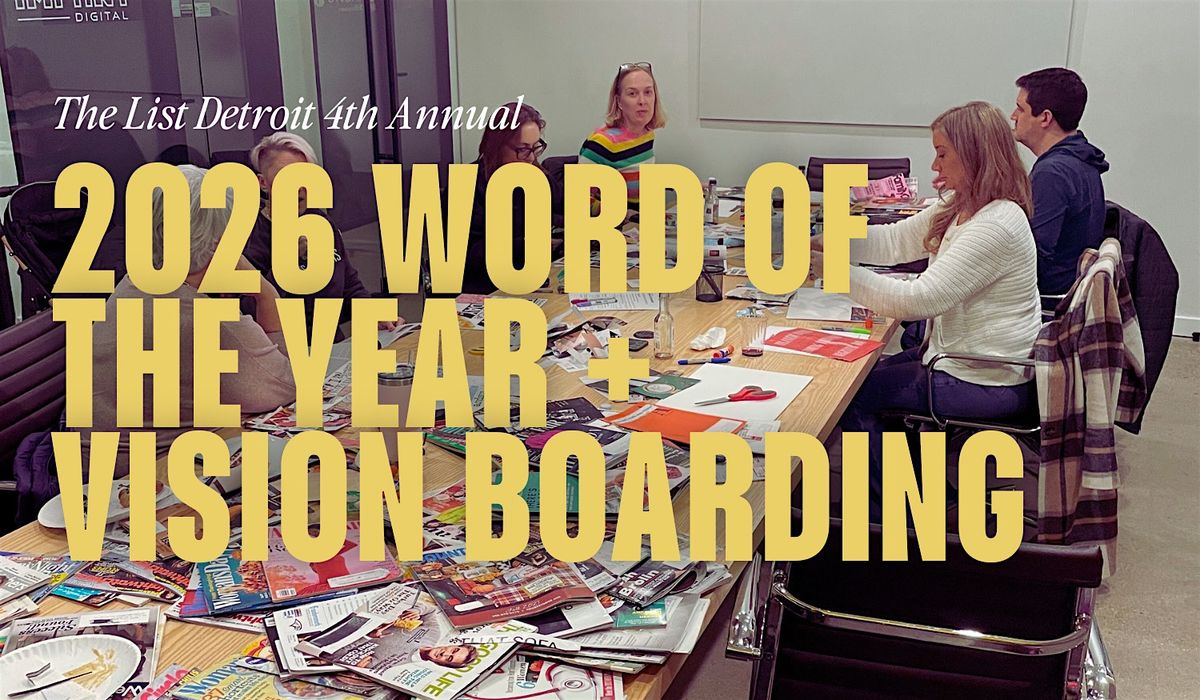 2026 Word of the Year Workshop & Vision Board