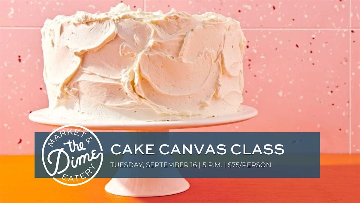 Cake Canvas Class