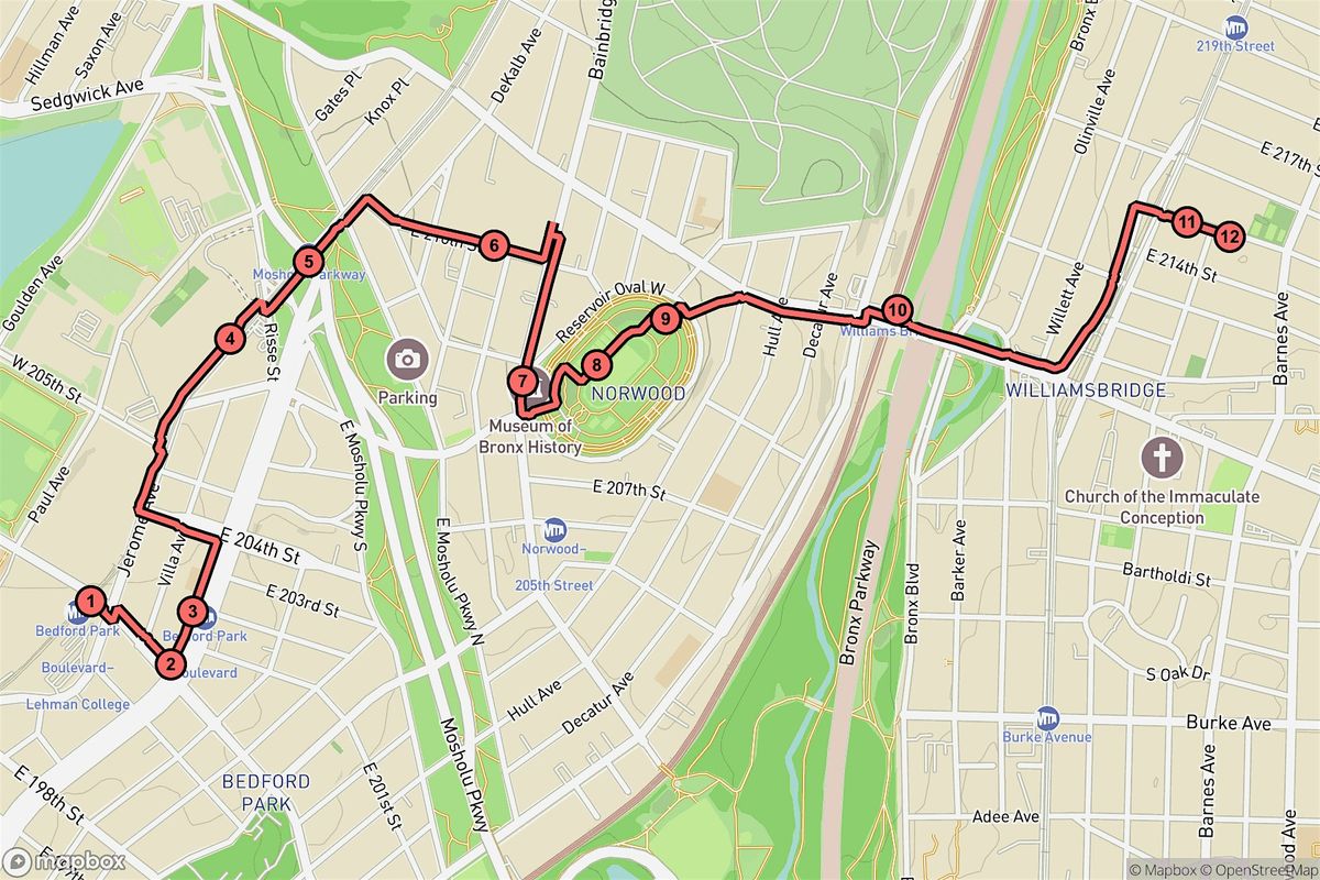 New York City Audio Tour: Hidden Histories of the Bronx Northwest