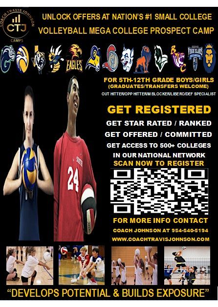 CHICAGO IL VOLLEYBALL BOYS\/GIRLS MEGA COLLEGE PROSPECT CAMP JUNE 6TH