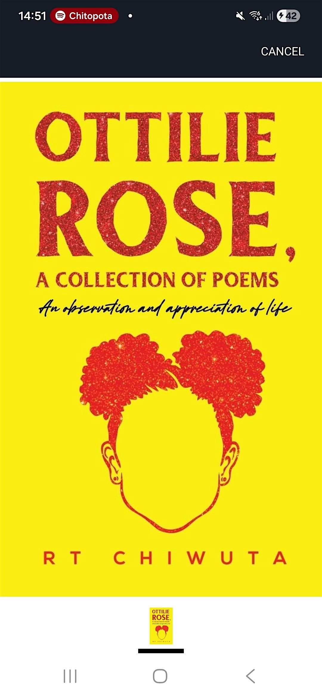 Ottilie Rose Book launch