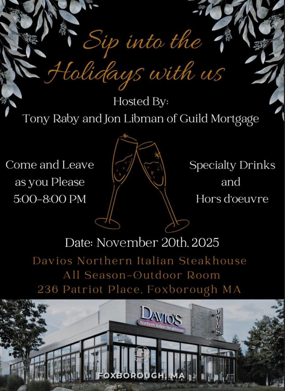 Sip into the Holidays with us!