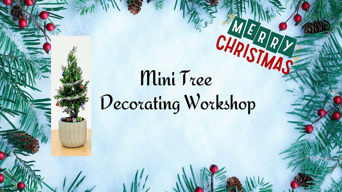 Mini Tree Decorating using Lemon Cypress