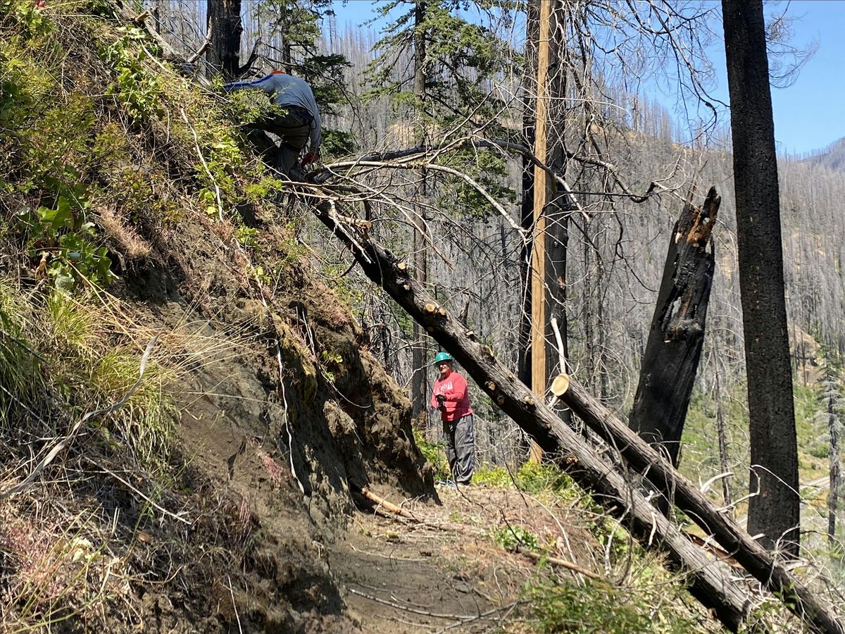 Clackamas River Trail Party - Mt. Hood (Indian Henry)
