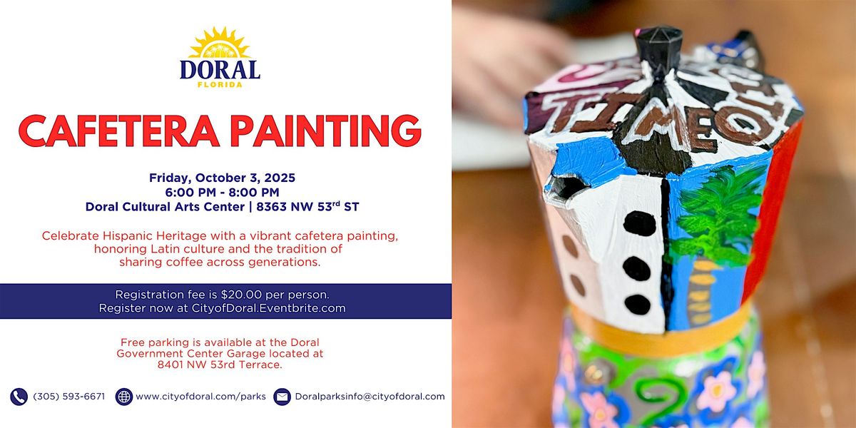 Cafetera Painting Workshop