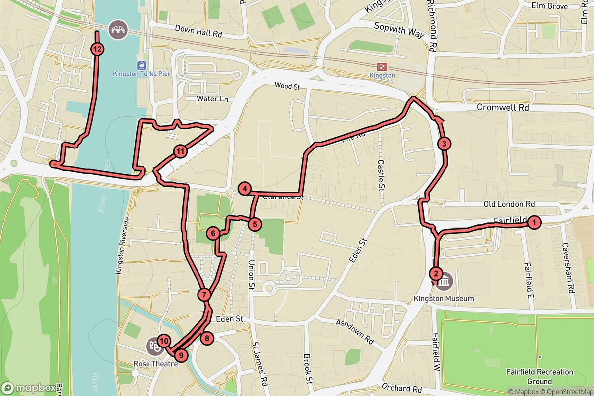 Kingston upon Thames Audio Tour: Comedy, Crowns & Riverside Tales