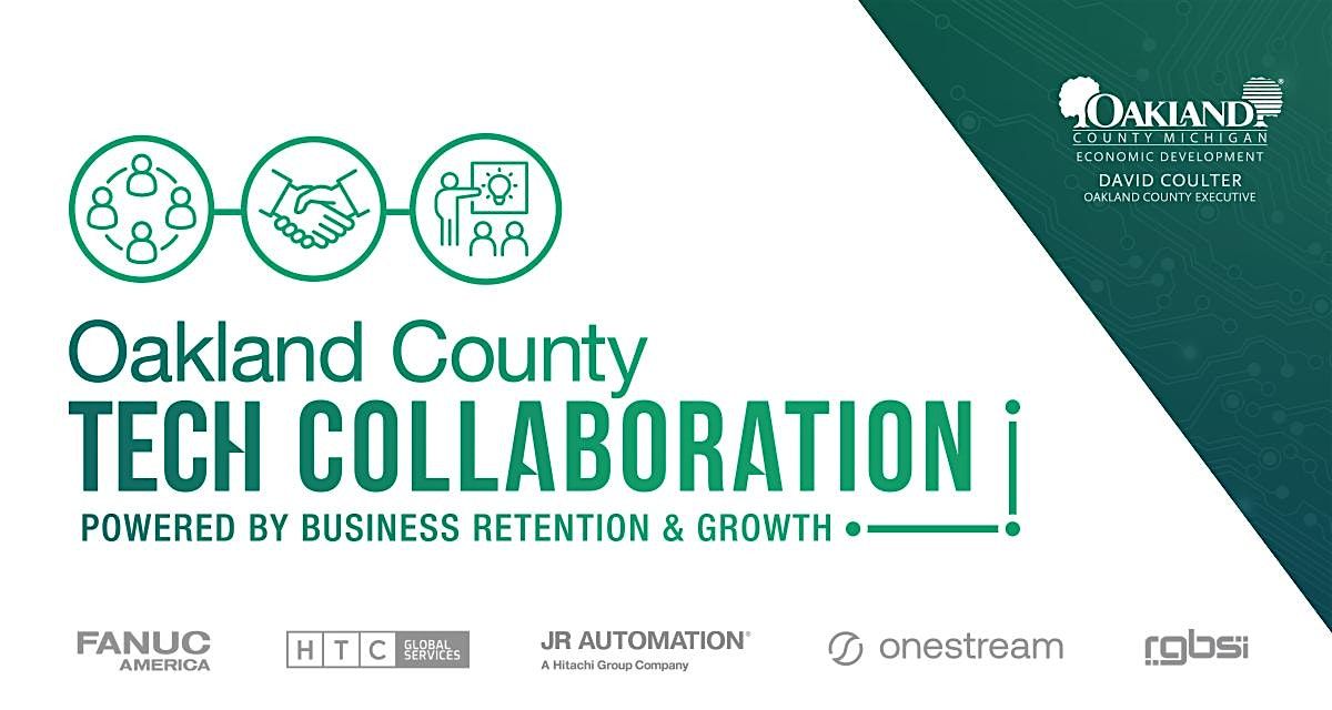 Oakland County Tech Collaboration - K2B Event Featuring RGBSI