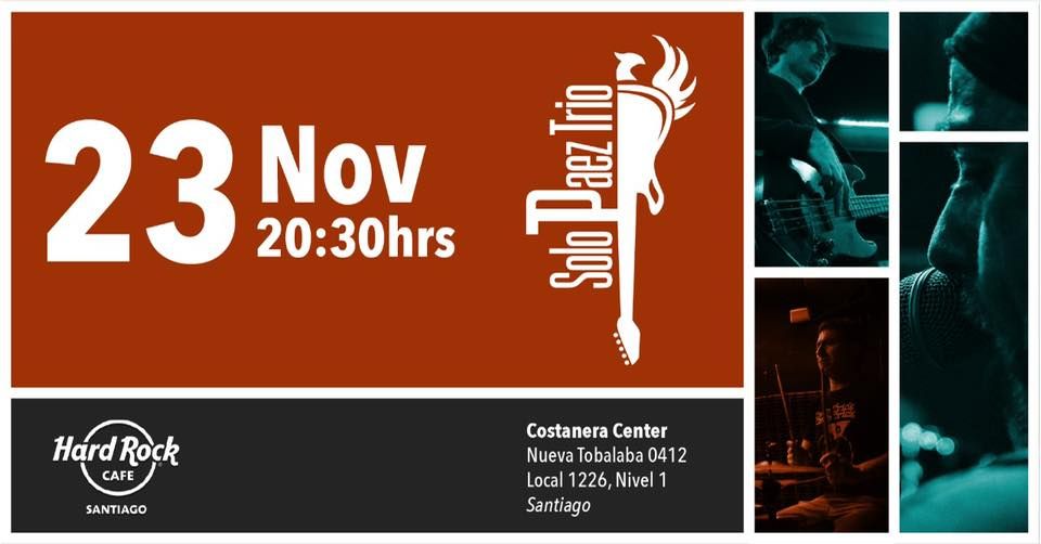 SoloPaez Trio en Hard Rock Cafe