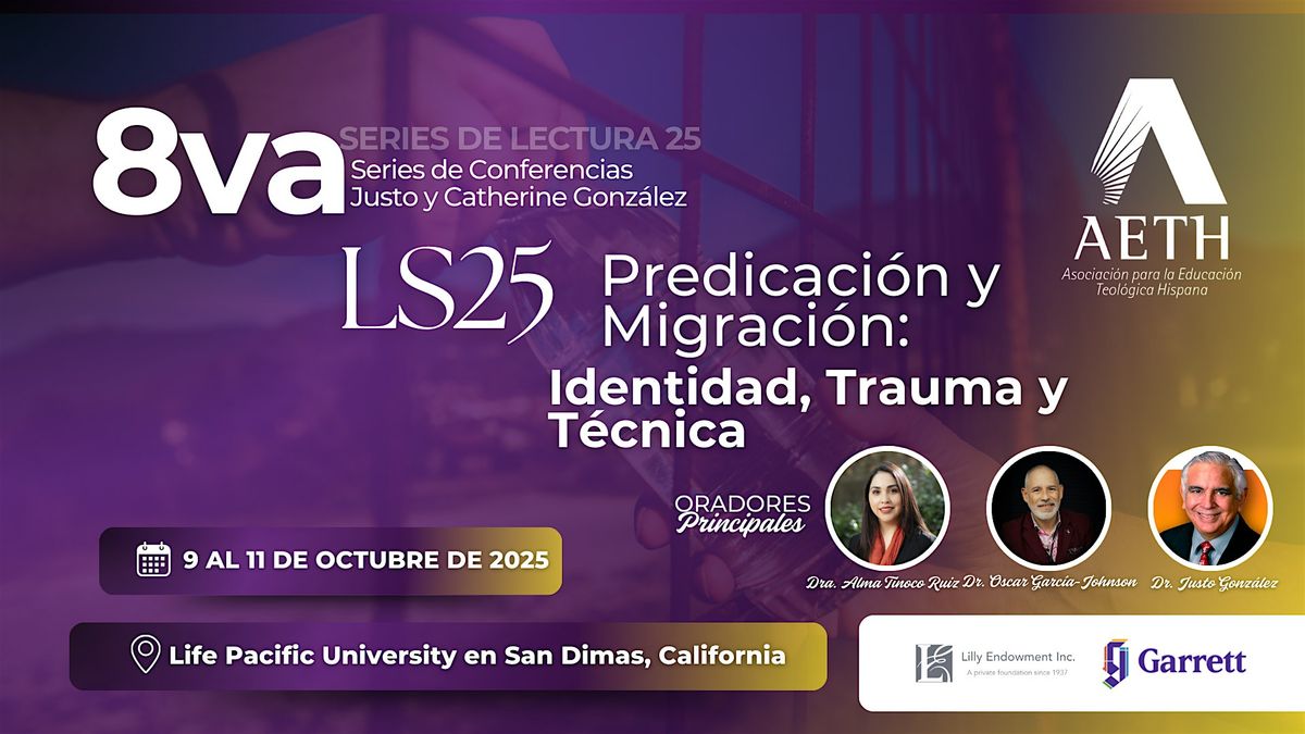 8th Justo and Catherine Gonzalez Lecture Series