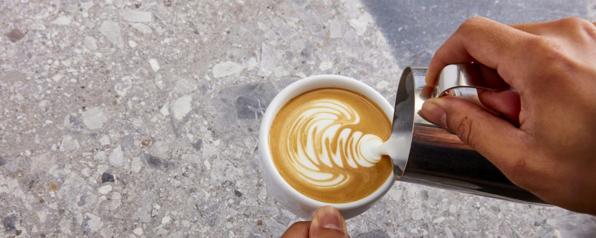 Latte Art Skills at Joe Coffee Company