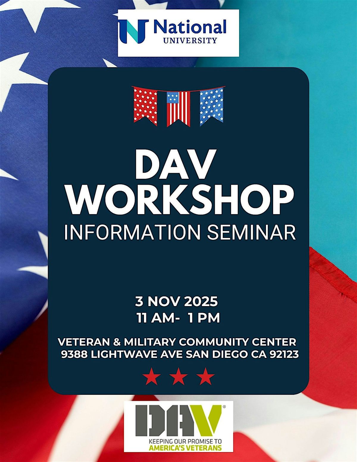 DAV Workshop Information Seminar