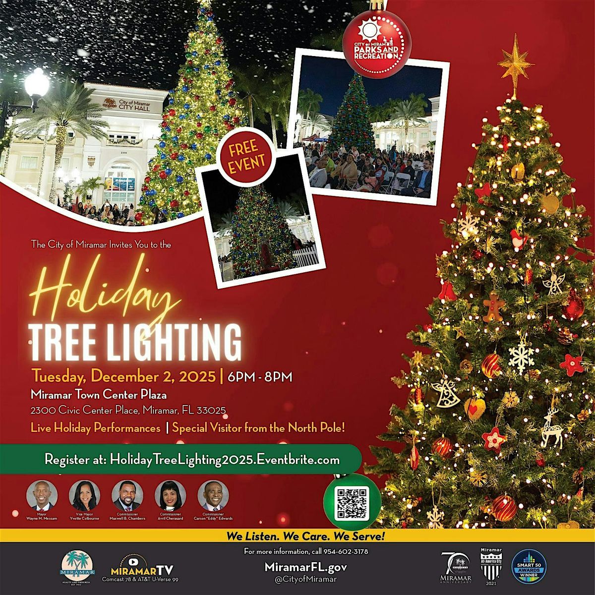 Miramar Holiday Tree Lighting 2025