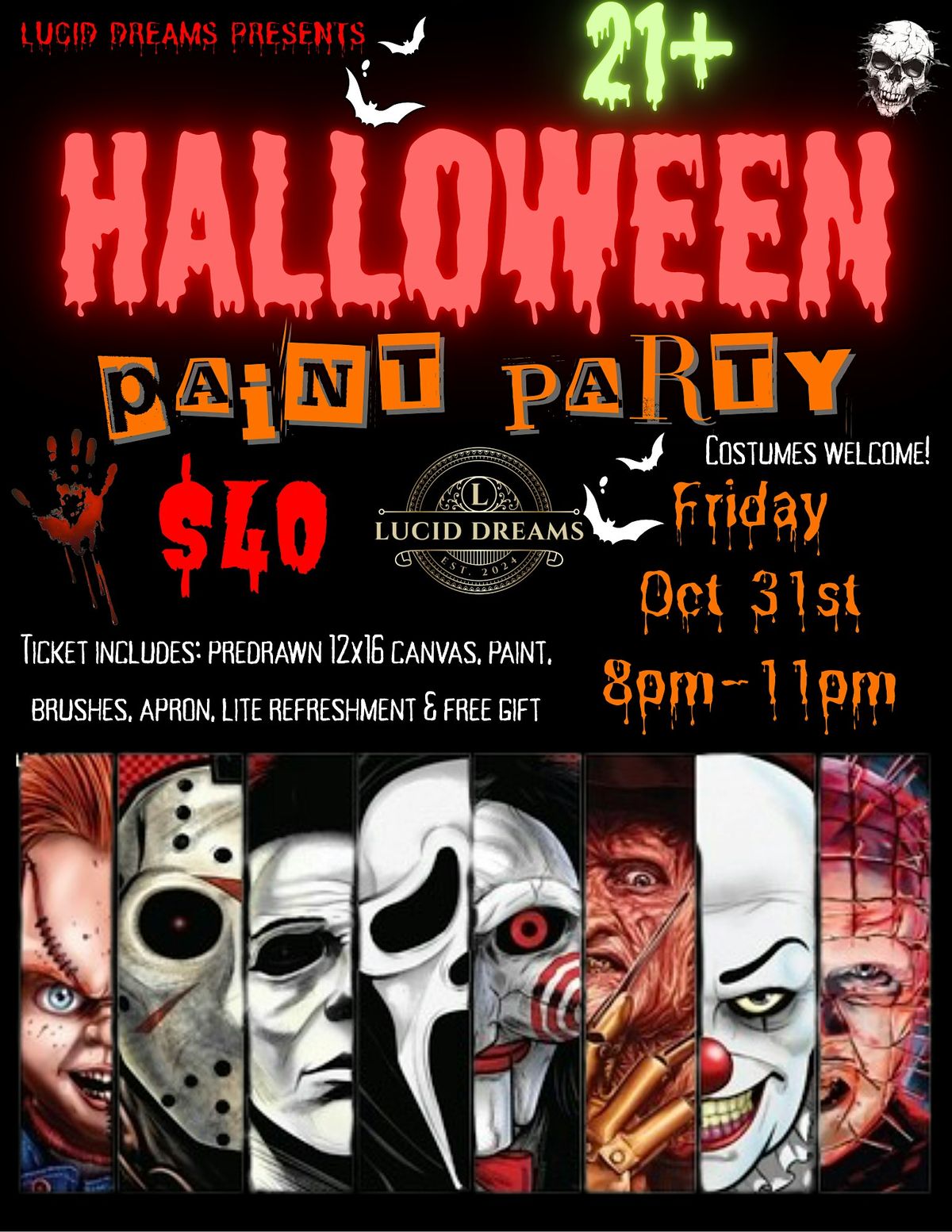 Halloween Paint Party