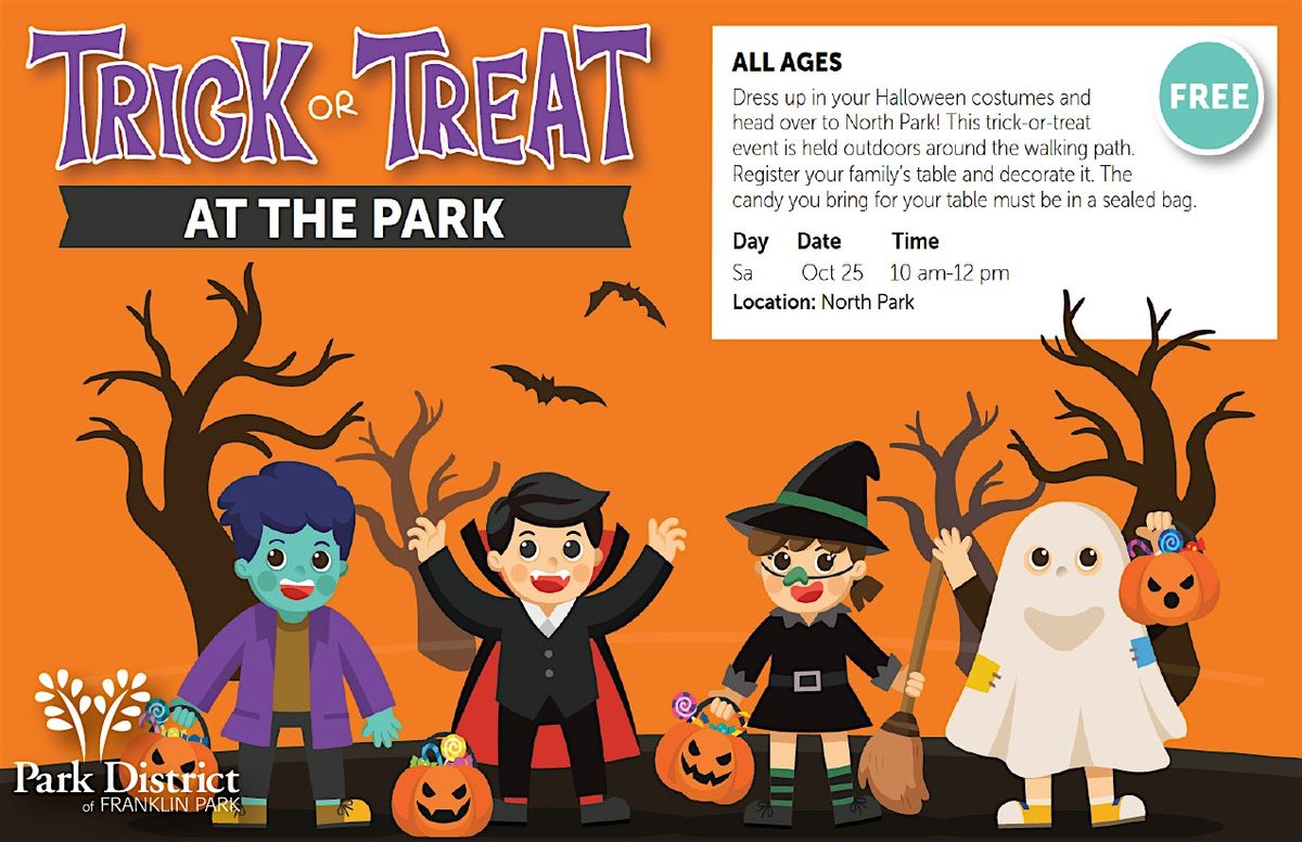 Trick or Treat at the Park