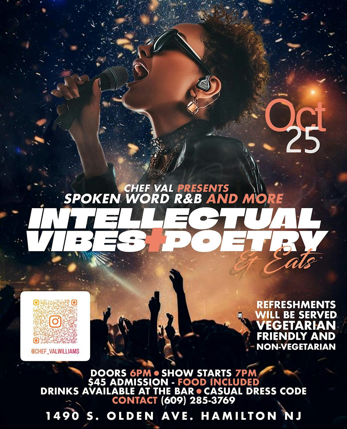 Intellectual Vibes R&B Poetry & Eats