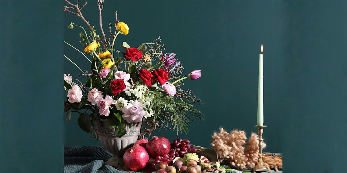 Create a gorgeous floral display and learn the art of tablescaping