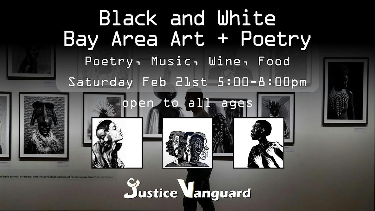 Black & White: Bay Area Art + Poetry Benefit
