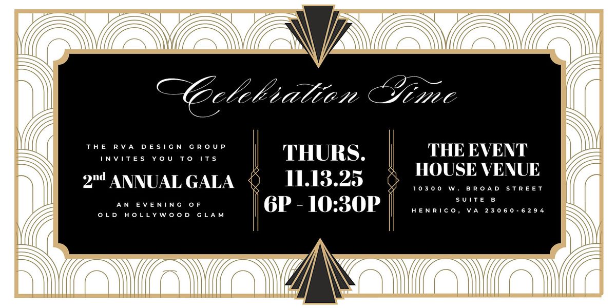 2nd Annual RVA Design Group Old Hollywood Gala