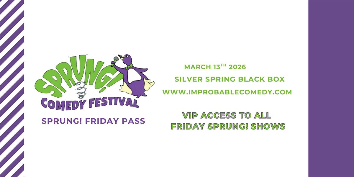 SPRUNG! 2026 Friday Pass