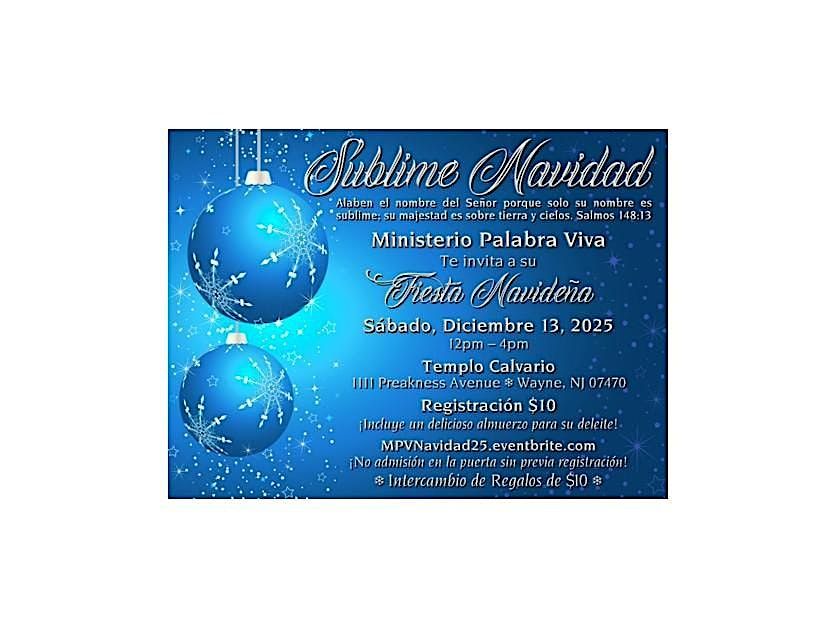 Fiesta Navide\u00f1a: Sublime Navidad