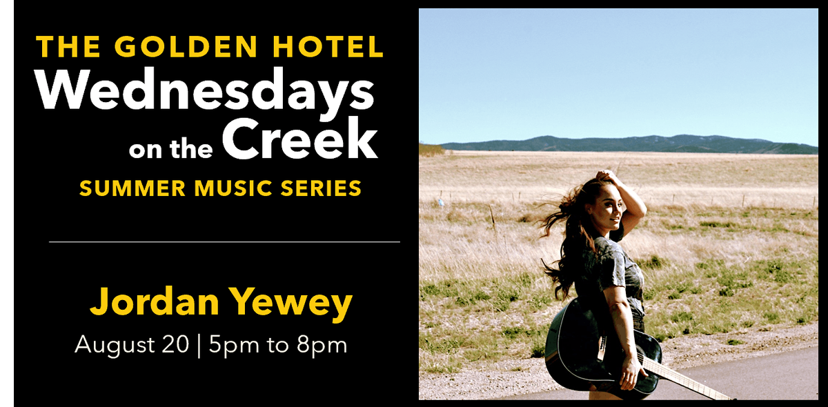 The Golden Hotel's Wednesdays on the Creek Summer Music Series