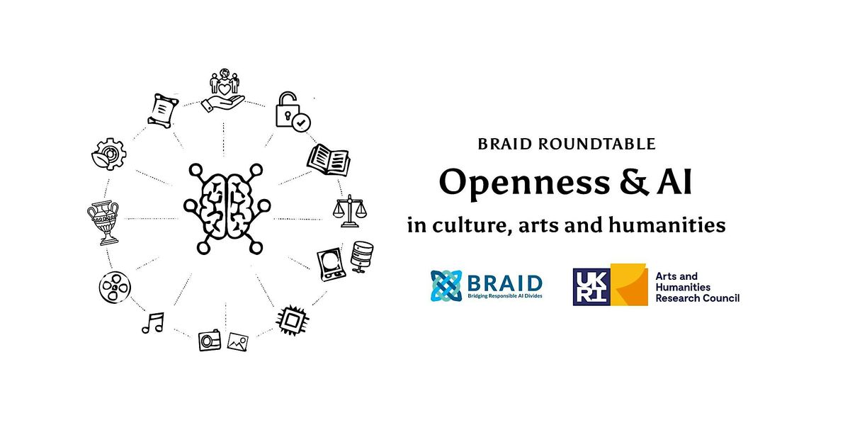 Openness and AI in culture, arts and humanities: a BRAID roundtable