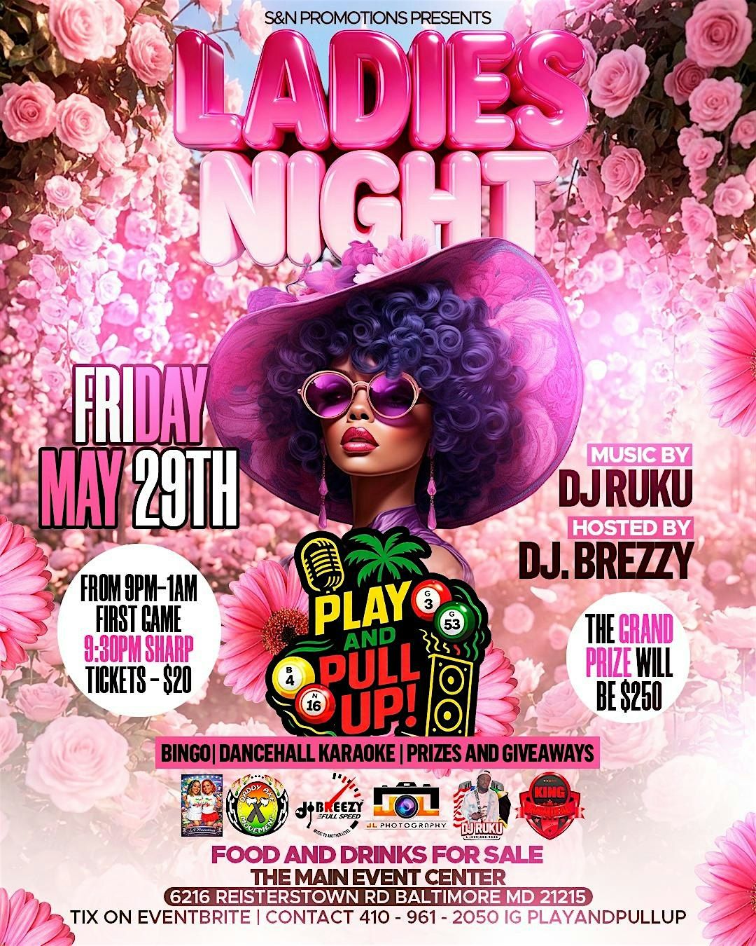Play and Pullup Bingo and Dancehall Karaoke