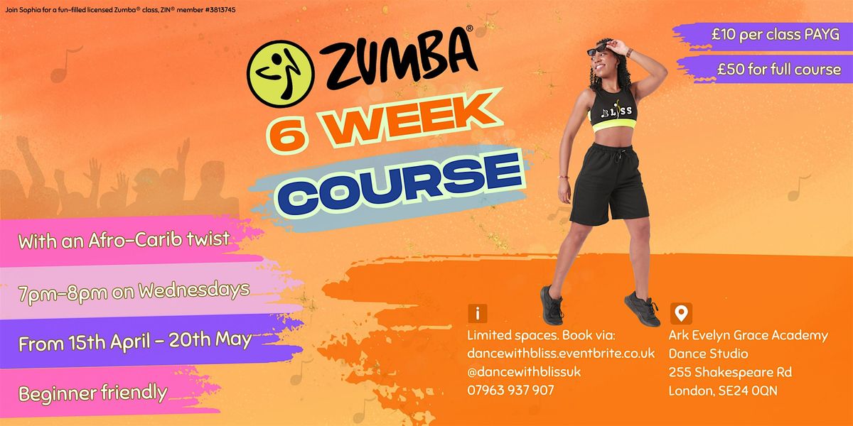 Zumba with an Afro-Carib twist
