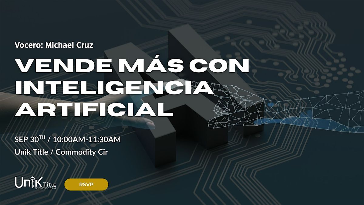 Vende M\u00e1s con Inteligencia Artificial