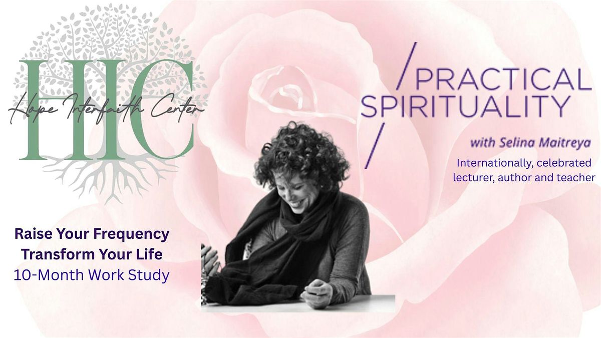 "Raise Your Frequency Transform Your Life" Work Study