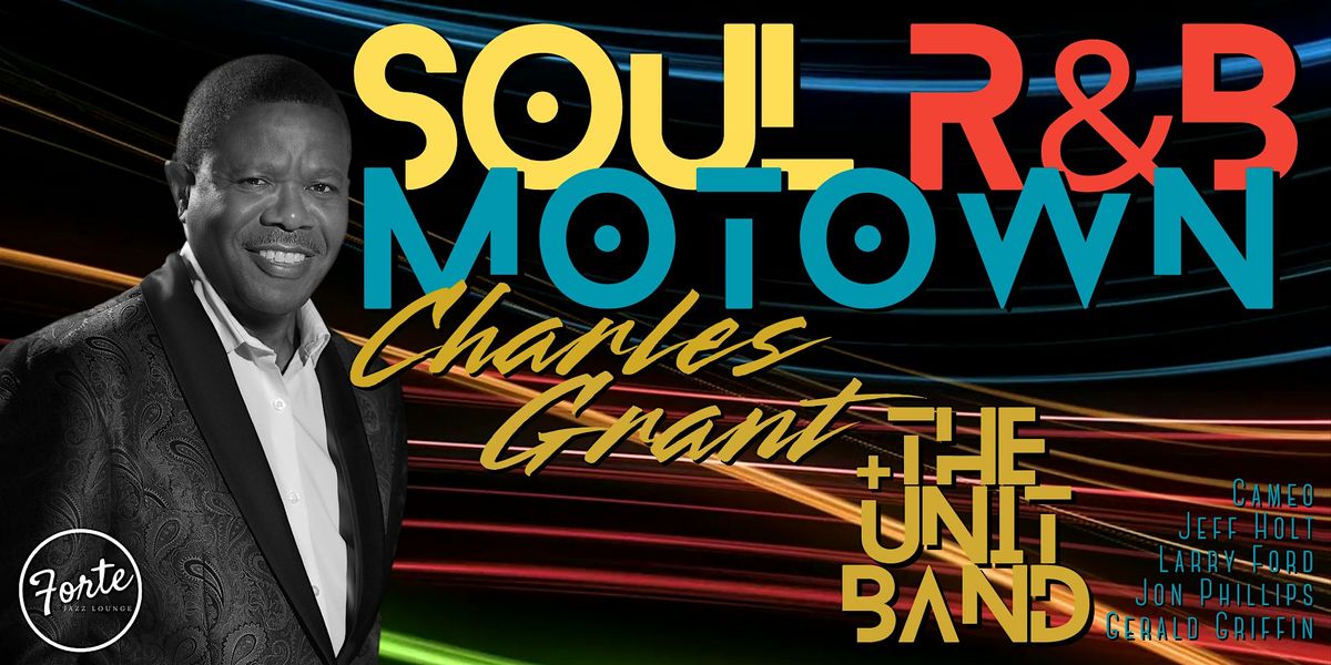 Soul, R&B and Motown with Charles Grant | 7:00pm